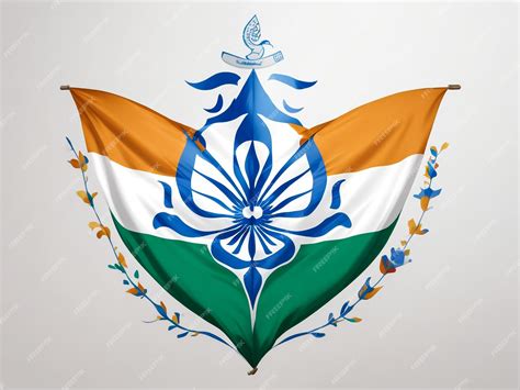 Premium Photo | Happy independence day of India flying pigeon vector ...