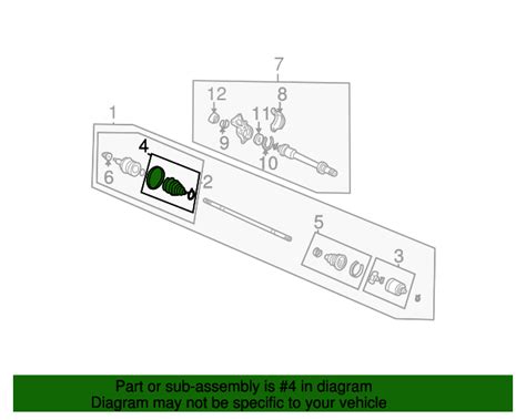 S V A Boot Set Outboard Honda Oem Honda Parts