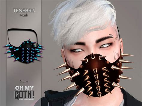 The Sims Resource Oh My Goth Tenebris Mask