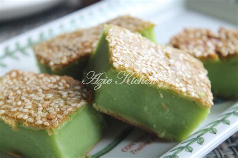 Resepi Ii Kuih Bakar Pandan Azie Kitchen