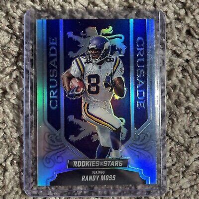 Panini Rookies Stars Crusade Silver Cr Randy Moss Ebay