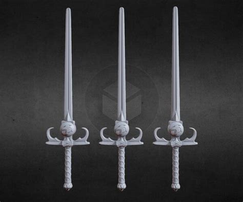 Artstation 3d Printable Thundercats Sword Of Omens Lion O Sword Resources