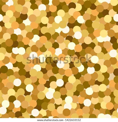 Golden Glitter Texture Seamless Pattern Confetti Stock Vector Royalty