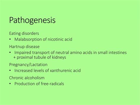 Vitamin B3 deficiency | PPT