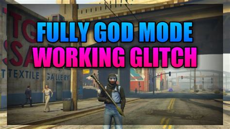 GTA 5 Online INSANE GOD MODE GLITCH 100 WORKING YouTube