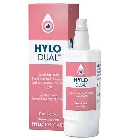 HYLO DUAL 10ML COLIRIO OJO SECO PICOR O ARDOR Miravia