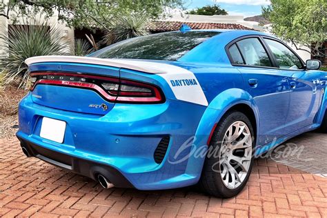 2020 Dodge Charger Srt Hellcat Widebody Daytona 50th Anniversary Edition Rear 34 261114