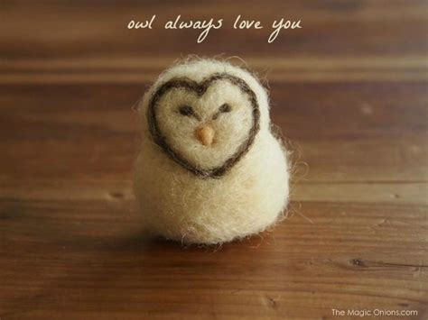 Needle Felted Owl DIY Tutorial It S Easy The Magic Onions