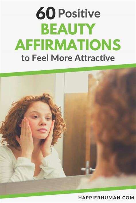 Positive Beauty Affirmations To Feel More Attractive Happier Human