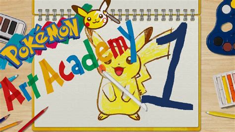 Learning To Draw With Pokémon Art Academy E1 Youtube