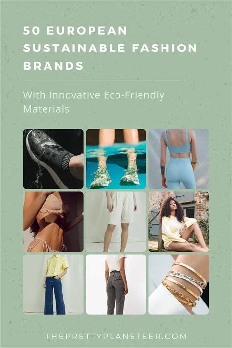 50 European Sustainable Fashion Brands - The Pretty Planeteer