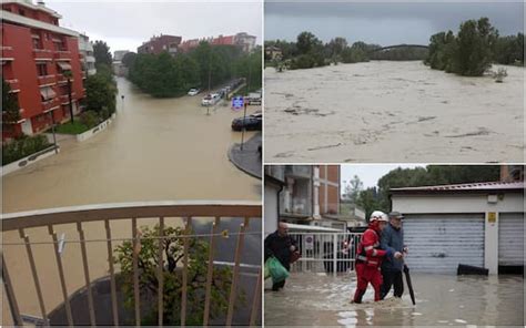 Maltempo In Emilia Romagna I Video Di Riccione E Bologna Allagate