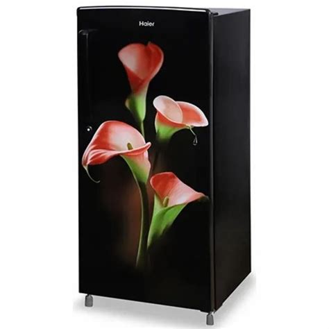 Black Base Haier Hrd Ckce Single Refrigerator L At Rs