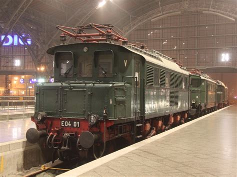 E Stand Auf Dem Museums Gleis Im Leipziger Hbf Bahnbilder De