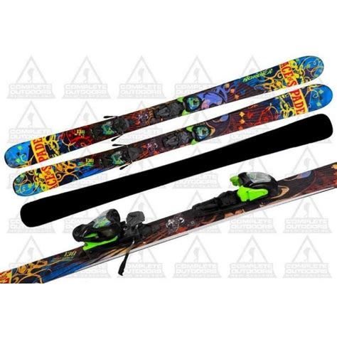 Nordica Ace Of Spades 128cm Junior Twin Tip Ski Complete Outdoors NZ