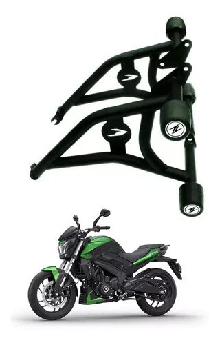 Defensa Crash Bar Stunt Slider Dominar Ug Acero Reforzad Meses