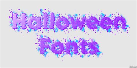 Halloween Fonts Text Effect and Logo Design Font