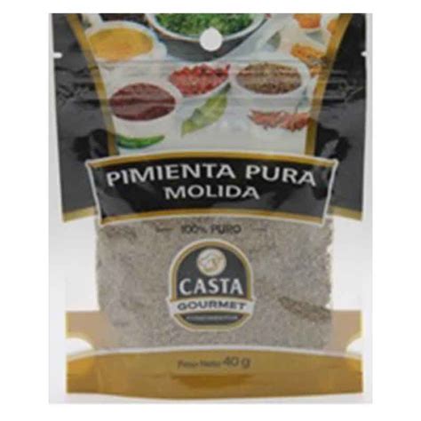 Condimento Pimienta Entera Casta Gourmet X 40 G Megatiendas