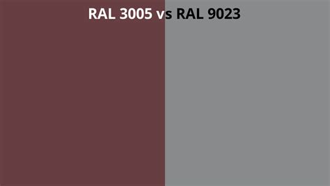 Ral 3005 Vs 9023 Ral Colour Chart Uk