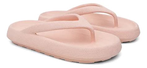 Chinelo De Dedo Nude Ortopédico Leve Macio Confort Estiloso