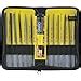 General Tools Swiss Pattern Needle File Set Piece Black