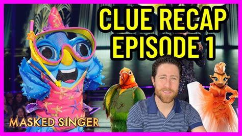 Masked Singer Clue Recap Episode 1 Season 11 Youtube