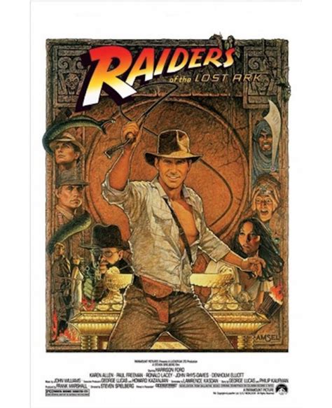 Raiders Of The Lost Ark 24x36 Poster