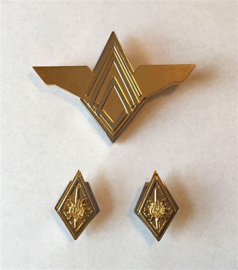 Battlestar Galactica Bsg Commander Rank Pins And Senior Etsy