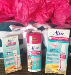 Review, Ingredients: New Nair Moroccan Argan Oil Hair Removers, Depila ...