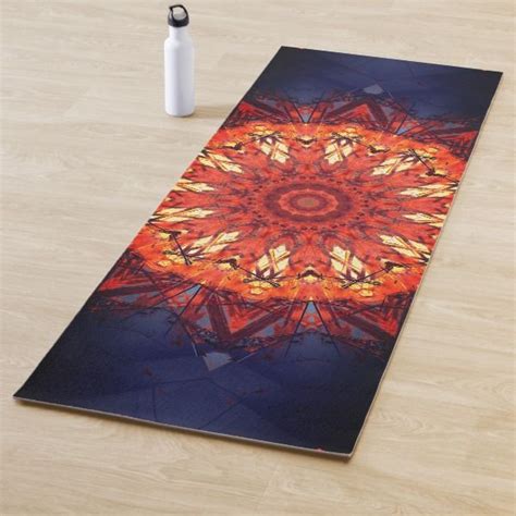 Geometric Mandala Yoga Mat