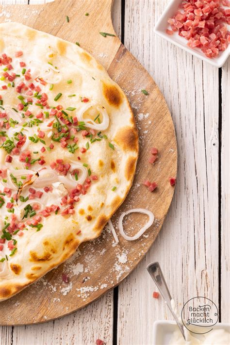 Flammkuchen Rezept Backen Macht Gl Cklich