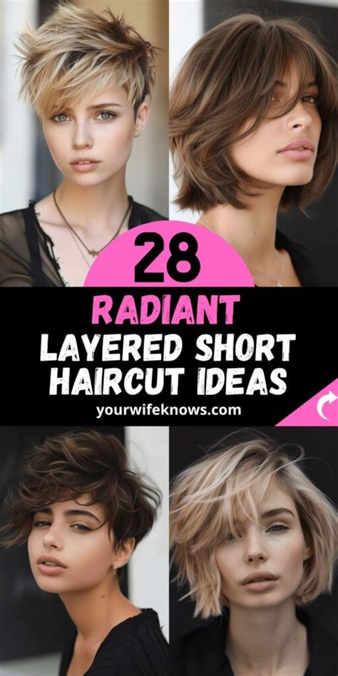 28 Layered Short Haircut Ideas For 2024 Timeless Style With A Modern Twist