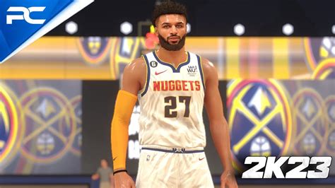 Nba 2k23 Realistic Graphics Lakers Lebron James Vs Nuggets Nikola Jokic Bubble Arena Mod