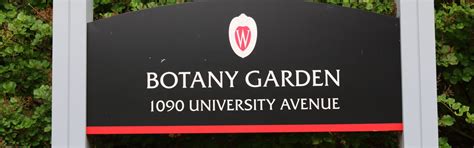 Botany Garden Botany Garden And Greenhouse Uwmadison