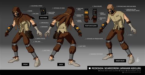 Resdesign: Scarecrow (Arkham Asylum) by AkiraxCMXC on DeviantArt