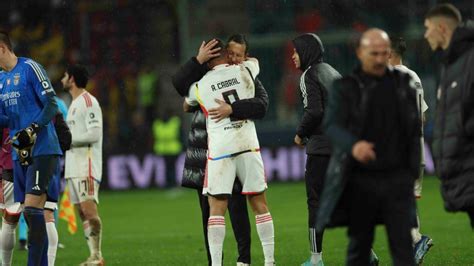 Benfica Volta A Celebrar Em Tempo Extra Para Seguir Em Frente Na Europa