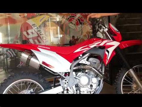 Escape Ponteira E Curva Dore CRF 250F Honda YouTube