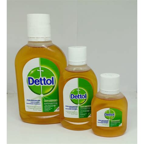 Dettol Antiseptik Cair Antiseptic Liquid 45ml 95ml 245ml Shopee