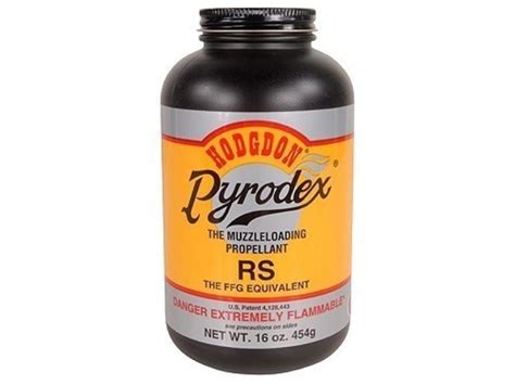 Hodgdon Pyrodex Rs Ffg Powder 1lb Accuracy Plus