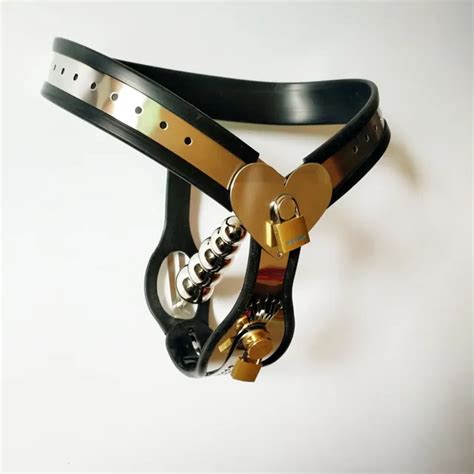 Aliexpress Buy Stainless Steel Female Chastity Belt With Anal