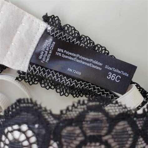 Rene Rofe Intimates Sleepwear Ren Rof Lace Ivory Black Hot Pink Bow Bra Poshmark