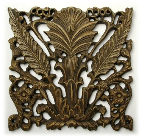 Ornate Wood Carving Ornament — Stock Photo © Feverpitch #2354915