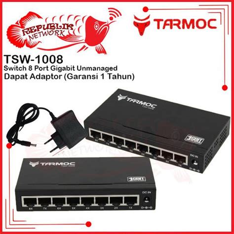 Jual Tarmoc Tsw Switch Unmanage Gigabit Port Metal Case Kab