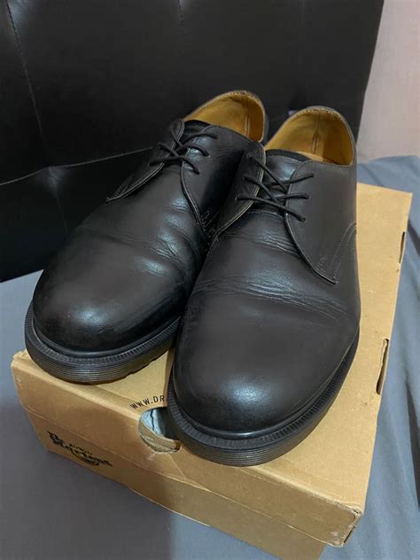 Dr Martens 1462 PW Black Fesyen Pria Sepatu Sepatu Boot Di Carousell