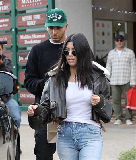 Photo Kourtney Kardashian Et Younes Bendjima Sont All S D Jeuner Au