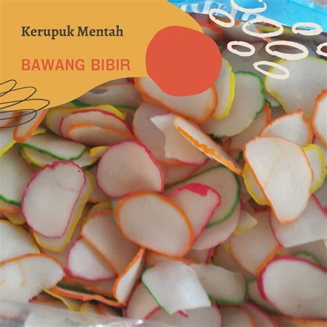 Jual Kg Kerupuk Bawang Bibir Krupuk Mentah Bahan Seblak