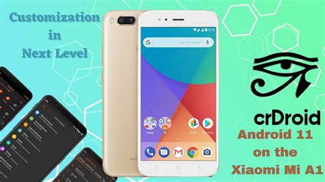 Crdroid Android On Xiaomi Mi A Customization In Next Level In