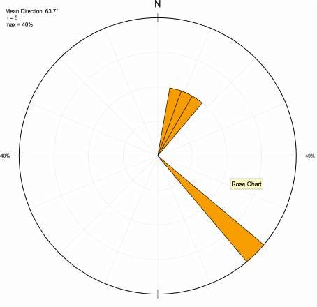 Diagrama De Rosetas Mostrando La Direcci N De Los Esfuerzos De