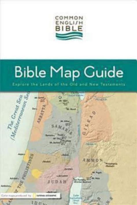 Amazon Common English Bible Map Guide Common English Bible Reference