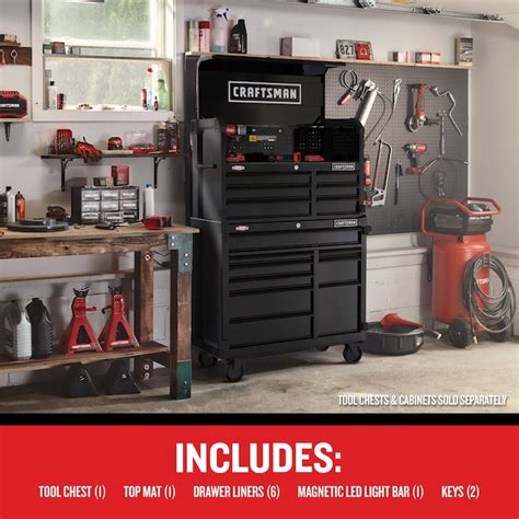 CRAFTSMAN Premium 2000 Series 40.5-in W x 24.5-in H 6-Drawer Steel Tool ...